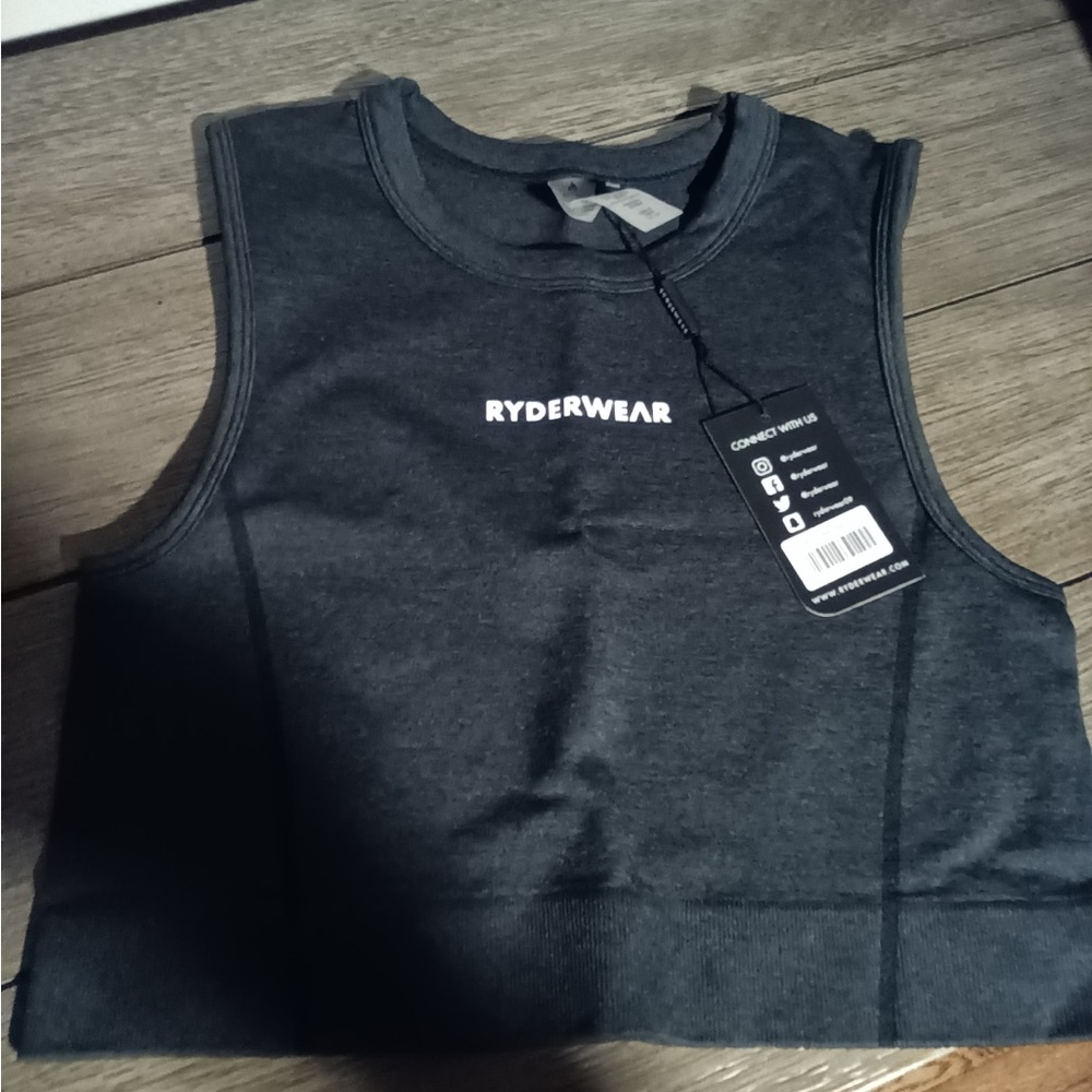 Ryderwear Charcoal Sleeveless Tank